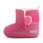 HONGTEYA hot sale baby Super Warm Bow Shoes Fashion Sweet Winter Baby Girl Princess Crib Bebe Snow Soft Soled snow Boots - Image 3