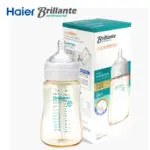 Haier Brillante PES Baby Bottles  Infant Newborn Natural Feeding Bottle with Nipple Nursing Bottle 260ml 9 Ounce BPA Free - Image 5