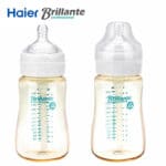 Haier Brillante PES Baby Bottles  Infant Newborn Natural Feeding Bottle with Nipple Nursing Bottle 260ml 9 Ounce BPA Free - Image 6