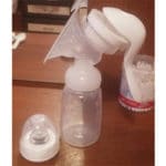 Hand-type Breast Pump Baby Milk Bottle Nipple With Sucking Function Baby Product Feeding Breast Pump LA880853 - Image 5