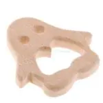 Handmade Natural Wooden Animal Shape Baby Kids Teether Teething Toy Shower Gift  #T026# - Image 5
