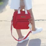 High Level Canvas Colorful Mommy Diaper Bag Baby Nappy Bags Maternity Mommy Women Backpack/Handbag/Messenger Three-In-One Bag - Image 4