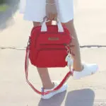 High Level Canvas Colorful Mommy Diaper Bag Baby Nappy Bags Maternity Mommy Women Backpack/Handbag/Messenger Three-In-One Bag - Image 4