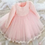 High Quality Baby Girl Dress Baptism Dress for Girl Infant 1 Year Birthday Dress for Baby Girl Chirstening Dress for Infant - Image 5