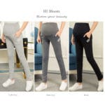 High Waist Cotton Autumn Winter Maternity Clothing Elastic Waist Sports Pants&Capri for Pregnant Women Maternity Pants Overalls - Image 6