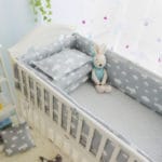 Nordic Clouds Baby Bedding baby Nursery Crib Set - Image 3