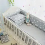 Nordic Clouds Baby Bedding baby Nursery Crib Set - Image 3