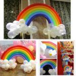 Hot sale party decoration rainbow latex balloon decoration wedding Valentine's Day birthday party supplies latex balloon HFB26