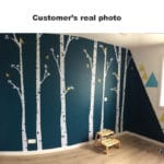 Huge Birch Tree Birds Wall Sticker Vinyl Nursery Wall Art DIY Stickers For Kids Baby Rooms Wall Decals Tree Branches Home Decor - Image 3