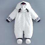IYEAL Newborn Christmas Deer Baby Boy Warm Infant Romper Kid Jumpsuit Hooded Infant Clothes Outfit Winter Baby Clothing - Image 4