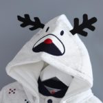 IYEAL Newborn Christmas Deer Baby Boy Warm Infant Romper Kid Jumpsuit Hooded Infant Clothes Outfit Winter Baby Clothing - Image 5