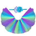 Infant Baby Tutu Princess Handmade Baby Ball Gown Baby Girls Skirts Colorful Bady Tutu Children's Skirt Costume Outfit - Image 2