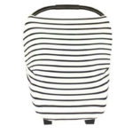 Infinity Scarf Nursing Cover Baby Car Seat Cover Canopy Stretchy Infant Breastfeeding Shopping Cart High Chair Cover Stirpe - Image 5