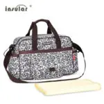 Insular Waterproof Baby Strollers Diaper Bag for Mother Large Capacity Multifunction Bolsa Maternidade with Changing Mat - Image 3