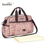 Insular Waterproof Baby Strollers Diaper Bag for Mother Large Capacity Multifunction Bolsa Maternidade with Changing Mat - Image 4