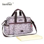 Insular Waterproof Baby Strollers Diaper Bag for Mother Large Capacity Multifunction Bolsa Maternidade with Changing Mat - Image 6