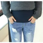 Jeans Maternity Clothing Pants For Pregnant Women Clothes Nursing Trousers Pregnancy Overalls Denim Long Prop Belly Legging New - Image 2