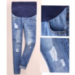 Jeans Maternity Clothing Pants For Pregnant Women Clothes Nursing Trousers Pregnancy Overalls Denim Long Prop Belly Legging New - Image 3