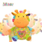 Jollybaby Baby Toys Plush Tumbler Toy Baby Stuffed Doll Baby Rattle Newborn Speelgoed Early Educational Baby Toys 0-12 Months - Image 2
