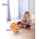 Jollybaby Baby Toys Plush Tumbler Toy Baby Stuffed Doll Baby Rattle Newborn Speelgoed Early Educational Baby Toys 0-12 Months