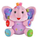 Jollybaby English Chinese Billingual Learning Music Plush Toy Baby Rattle Infant Kids Talking Lion Elephant Doll - Image 5