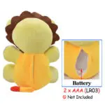 Jollybaby English Chinese Billingual Learning Music Plush Toy Baby Rattle Infant Kids Talking Lion Elephant Doll - Image 6