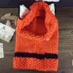 Kawaii Cat Fox Ear Baby Knitted Hats with Scarf Set Winter Windproof Kids Boys Girls Warm Shapka Caps for Children Beanies Caps - Image 5