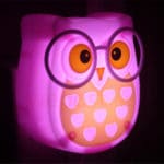Kawaii Mini Owl Light Led Animal Nightlight Auto Control Sensor Lamp Child Kids Baby Soft Lights Bedroom Lighting Wall Light - Image 4