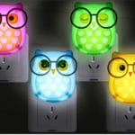 Kawaii Mini Owl Light Led Animal Nightlight Auto Control Sensor Lamp Child Kids Baby Soft Lights Bedroom Lighting Wall Light - Image 5
