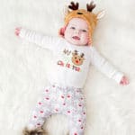 Kids Baby Boys Girls Infant Deer Romper Jumpsuit Cotton Clothes Outfits Unisex Christmas baby rompers children jumpsuits 2016 - Image 3