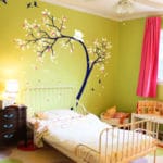 Kids Room Tree Wall Decal With Koala Bear Sticker , Birds Wall Sticker , Baby Nursery Bedroom Wall Art Mural Home Decor - Image 2