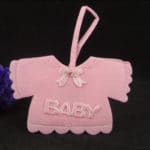 LANSSEN 12PCS 65mmx105mm Fillable Jacket Pouch bags Baby Shower Favors Blue Boy Pink Girl New Born Decor Christening favors - Image 2