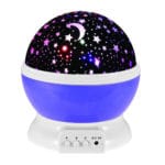 LED Rotating Star Projector Novelty Lighting Moon Sky Rotation Kids Baby Nursery Night Light AAA Battery Operated Emergency Lamp - Image 5