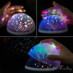 LED Rotating Star Projector Novelty Lighting Moon Sky Rotation Kids Baby Nursery Night Light Battery Operated Emergency Lamp - Image 3