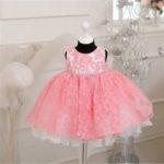 Lace Baby Girl Christening Gowns 1 2 Years Birthday Dress Wedding Baptism Dresses Kids Party Clothes Little Girl Holiday Dress