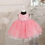 Lace Baby Girl Christening Gowns 1 2 Years Birthday Dress Wedding Baptism Dresses Kids Party Clothes Little Girl Holiday Dress