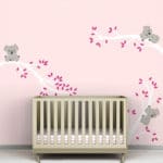 Large size Koala Tree Branches DIY Wall Decals Wall Sticker Nursery Vinyls Baby Wall Stickers Wall Art For Kids Rooms Mural J504 - Image 4