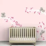 Large size Koala Tree Branches DIY Wall Decals Wall Sticker Nursery Vinyls Baby Wall Stickers Wall Art For Kids Rooms Mural J504 - Image 4