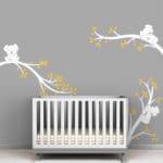 Large size Koala Tree Branches DIY Wall Decals Wall Sticker Nursery Vinyls Baby Wall Stickers Wall Art For Kids Rooms Mural J504 - Image 6