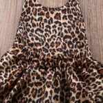 Leopard Bodysuit Baby Clothing Cool Baby Girls Original Bloomer Suit Set Body Bebe jumpsuit Summer Style - Image 5