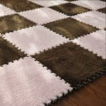 Long Fur Hair Puzzle  Foam Floor Mat,pad;baby Crawling Cutting Area Rug,play Carpet 30*30cm for Child,kid Living Room,bedroom - Image 3