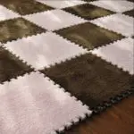 Long Fur Hair Puzzle  Foam Floor Mat,pad;baby Crawling Cutting Area Rug,play Carpet 30*30cm for Child,kid Living Room,bedroom - Image 3