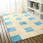 Long Fur Hair Puzzle  Foam Floor Mat,pad;baby Crawling Cutting Area Rug,play Carpet 30*30cm for Child,kid Living Room,bedroom - Image 4