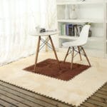 Long Fur Hair Puzzle  Foam Floor Mat,pad;baby Crawling Cutting Area Rug,play Carpet 30*30cm for Child,kid Living Room,bedroom - Image 6
