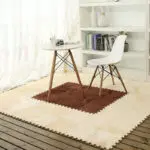 Long Fur Hair Puzzle  Foam Floor Mat,pad;baby Crawling Cutting Area Rug,play Carpet 30*30cm for Child,kid Living Room,bedroom - Image 6