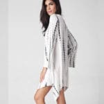 Lrregular edge Sexy Maternity Dresses Fashion V-Neck Pregnancy Clothes for Pregnant Women white Knee-Length Woman Dresses 2017 - Image 4