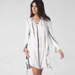 Lrregular edge Sexy Maternity Dresses Fashion V-Neck Pregnancy Clothes for Pregnant Women white Knee-Length Woman Dresses 2017 - Image 5
