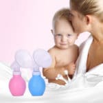 Manual Breast Feeding Pump Manual Breast Milk Silicon PP BPA Free Breast Milk Pump Baby Nipple Suction Nipple Pump for Mother