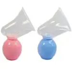 Manual Breast Feeding Pump Milk PP BPA Free With Milk Silicon Bottle Nipple Function Breast Pumps - Image 3