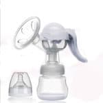 Manual Massaging Breast Pump Silica Gel BPA Free Big Suction Breast Milk With Milk Bottle Nipple Function Breast Pumps 2 Colors - Image 4
